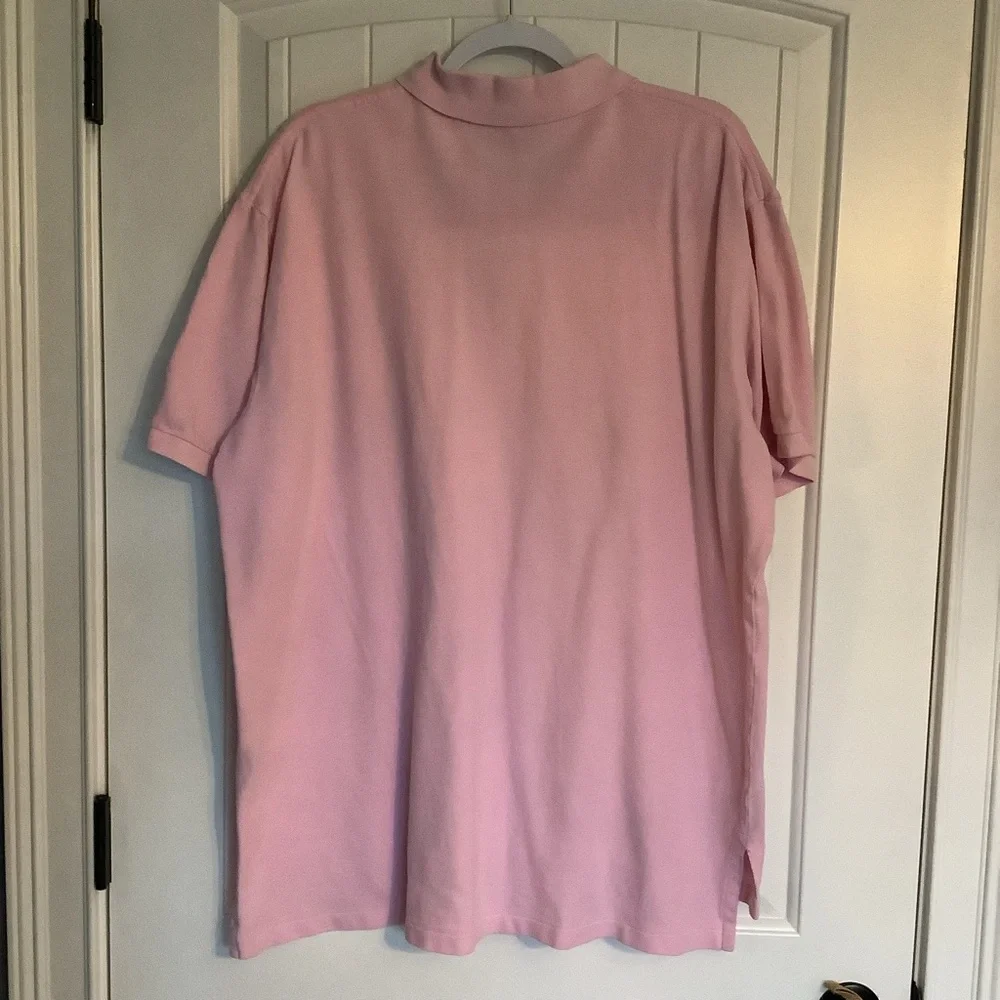 Ralph Lauren Men's Light Pink Polo Shirt-Size XXL